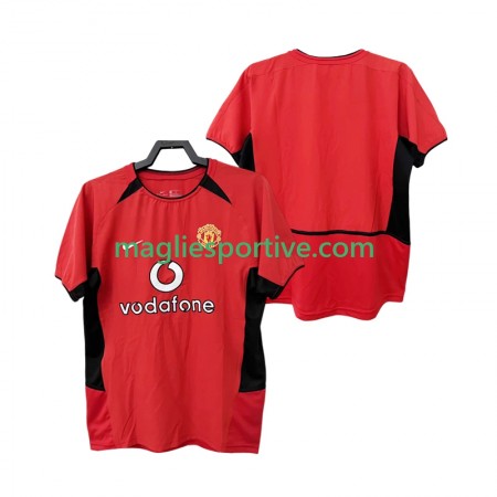 Completo Calcio Manchester United 2004 Retro Divisa Prima 2002